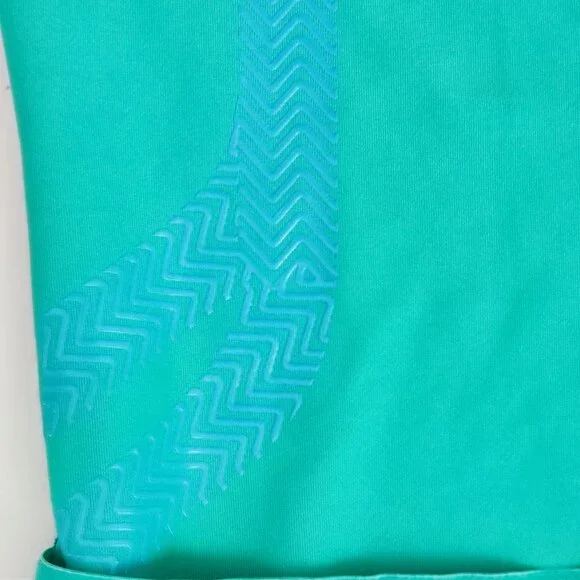 Puma ACTV Gym compression tank women's size S grey turquoise - Picture 10 of 14